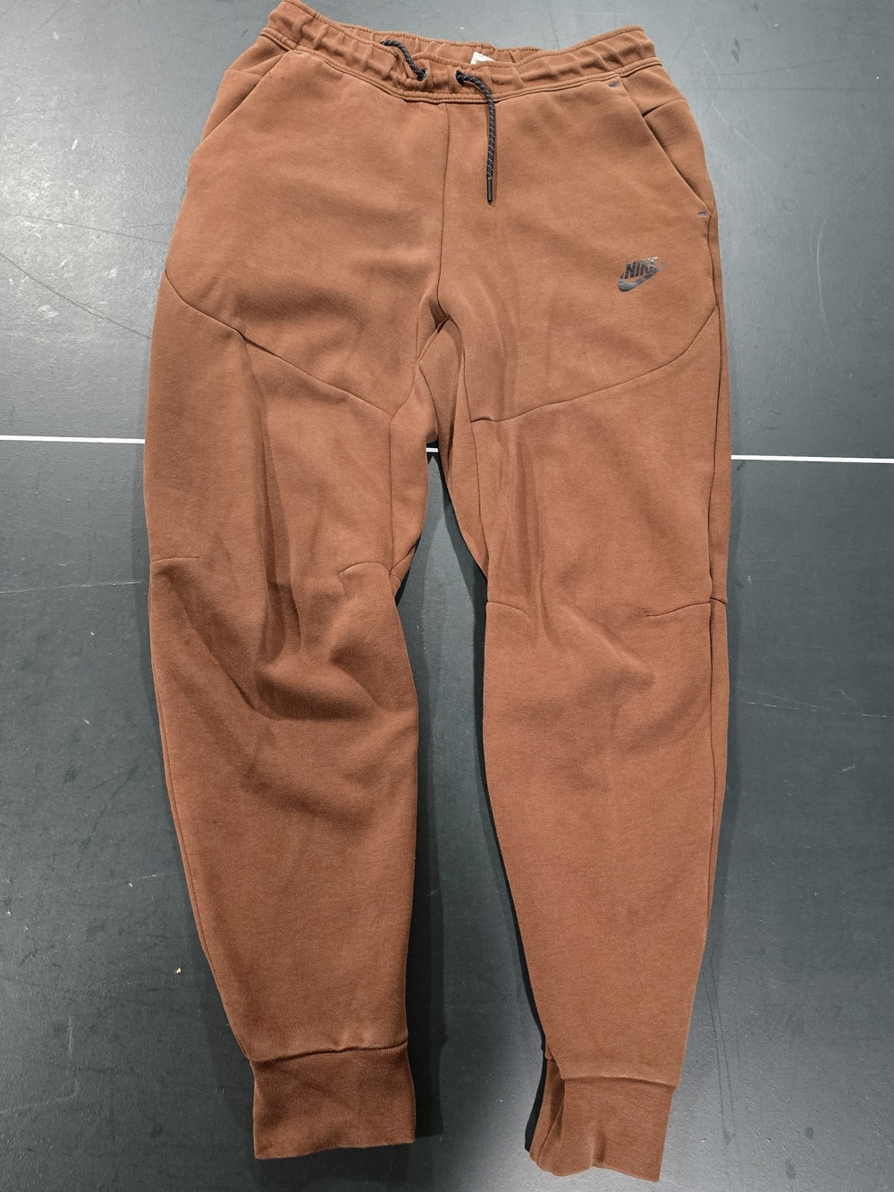 Nike Brown Rust Fleece Joggers